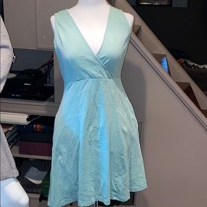 A line dress with pockets